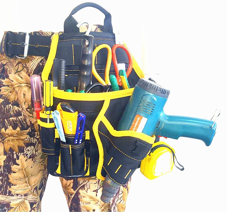 Heavy-duty Tools Organizer pockets