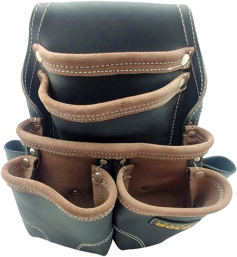 Leather Gold Heavy Duty Tool Pouch
