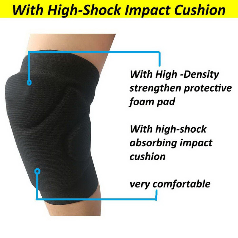Breathable sport safety knee pads