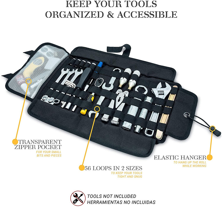 Motorcycle Tool Roll Organizer Motorcycle Tool Roll Organizer