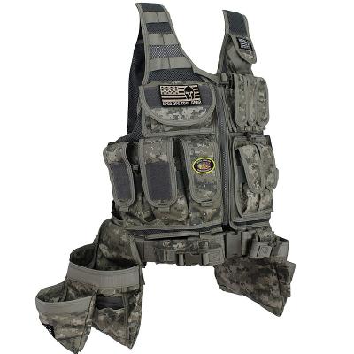 Camo Special Operations Tool Weight Dispersal Work Tactical Vest Tool Belt