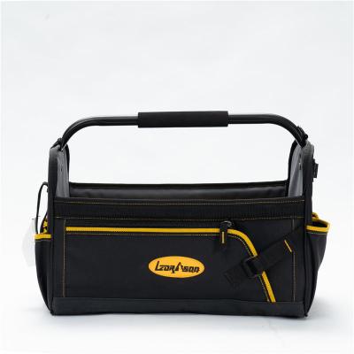 Large capacity big open wide mouth tool tote