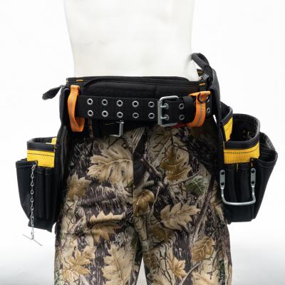 Tool Storage Pouch Multi- Pockets Adjustable and Removable Belt